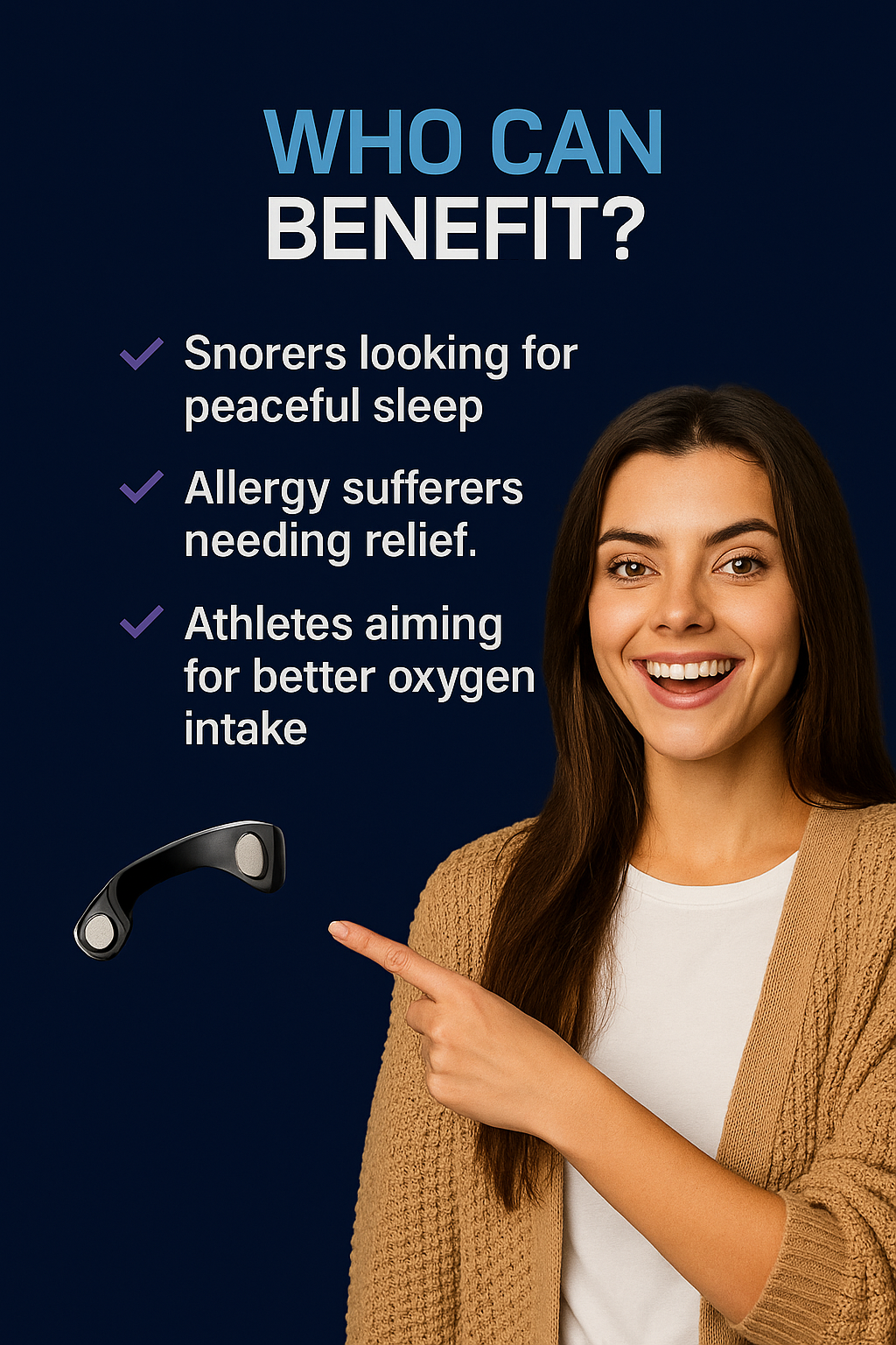 Snore Sentry™ - Magnetic nasal starter kit