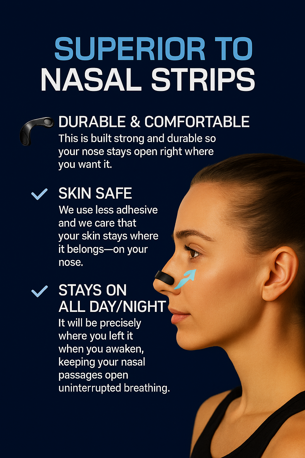 Magnetic nasal starter kit